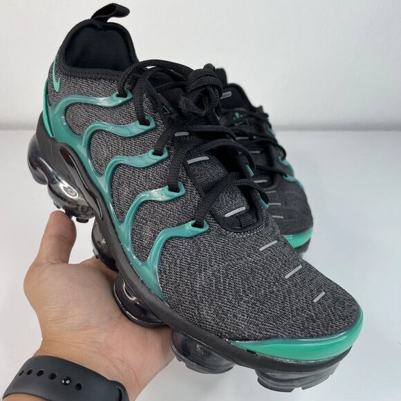 [US 9] NIKE AIR VAPORMAX PLUS EAGLES Running Shoes Gray Emerald Green - Picture 10 of 10